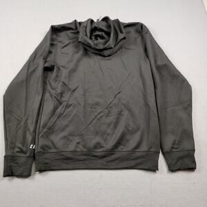 Crisp Black Pullover Hoodie - Size L - NWOT with Minor Flaws (546)